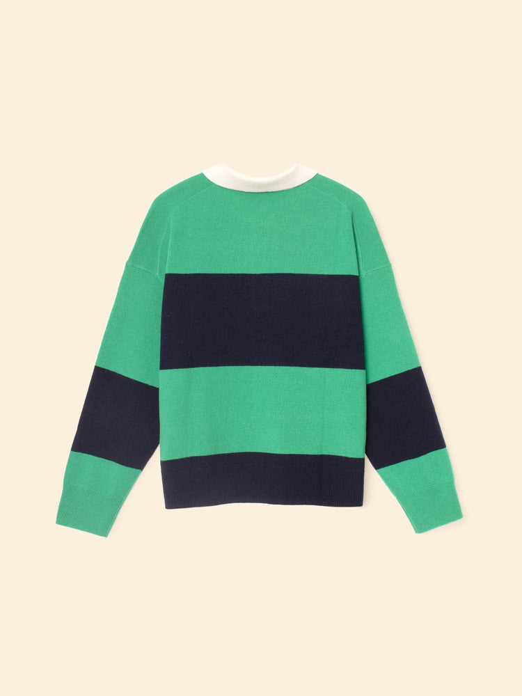 X2509 Sweater Navy Stripe Braxton Sweater Navy Stripe Braxton Sweater