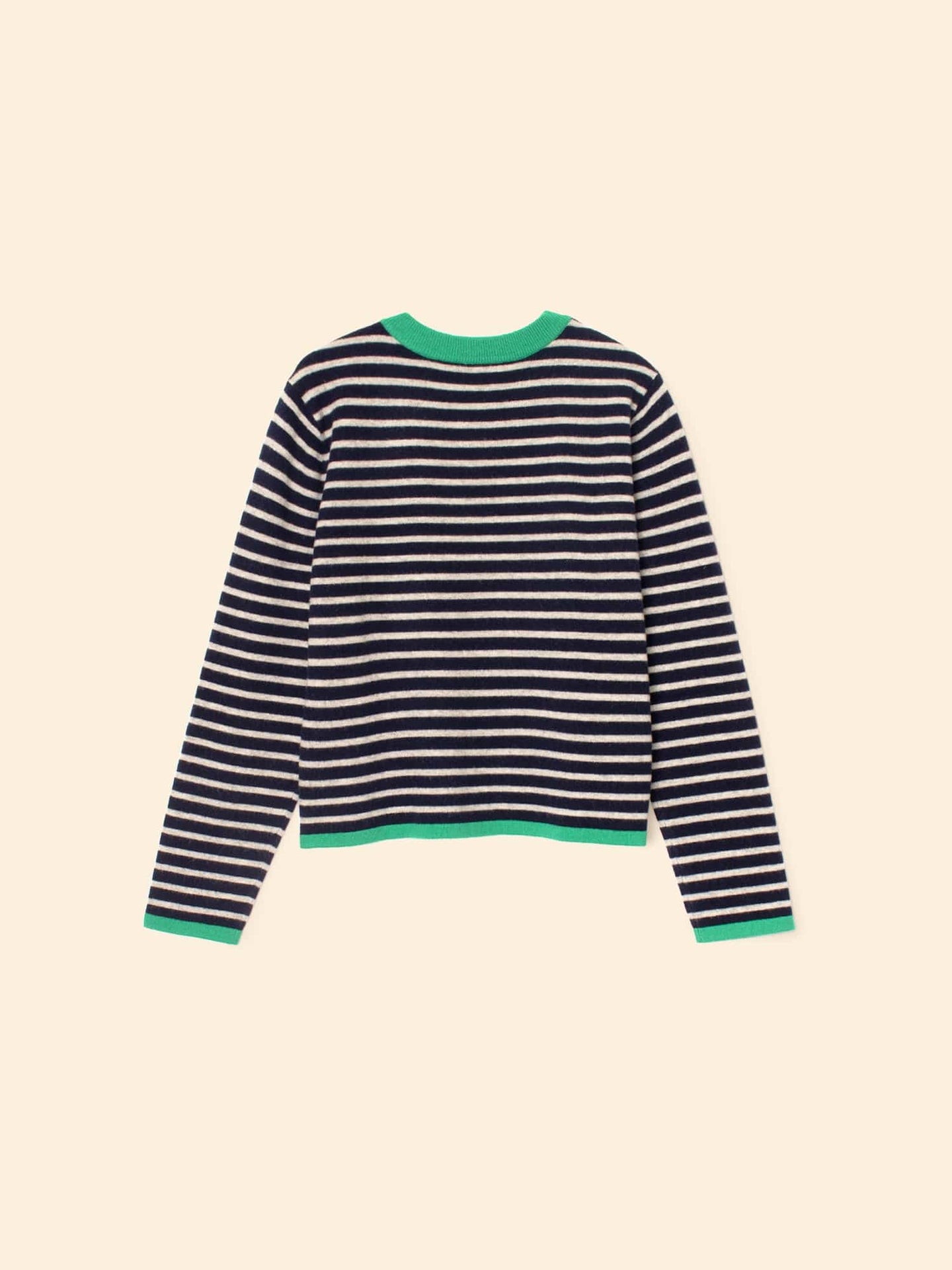 X2509 Sweater Navy Stripe Maxwell Sweater Navy Stripe Maxwell Sweater