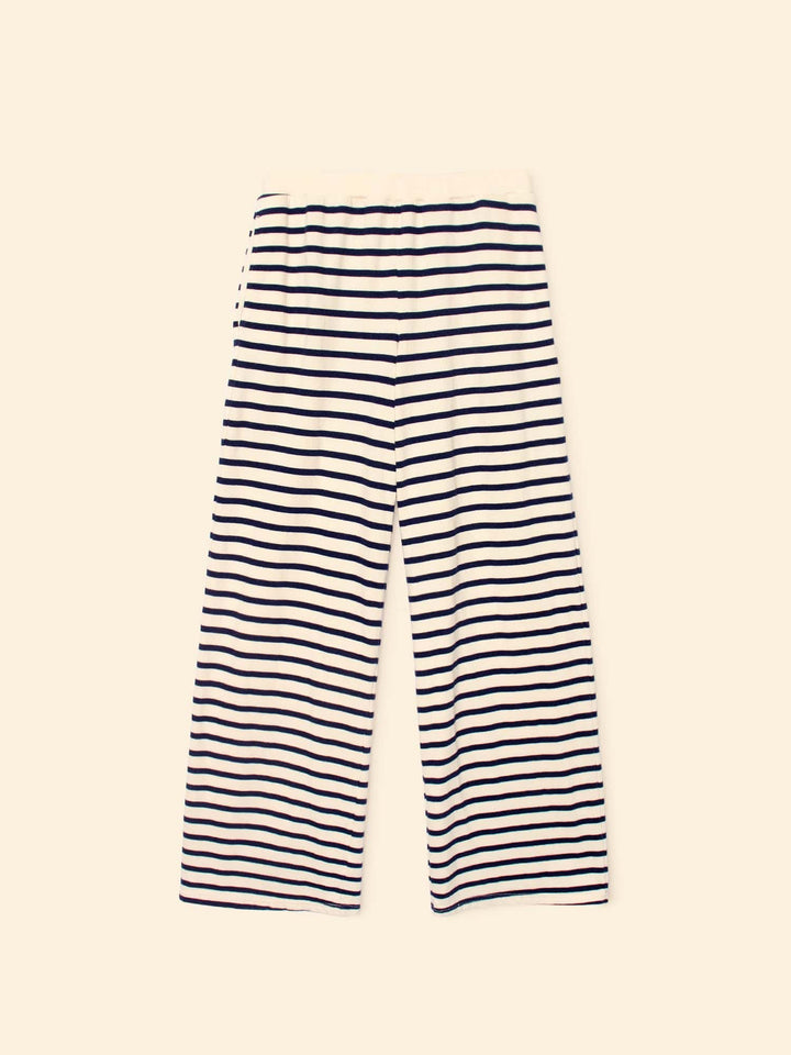 X2509 Sweatpant Natural Stripe Emmette Terry Sweatpant Natural Stripe Emmette Terry Sweatpant