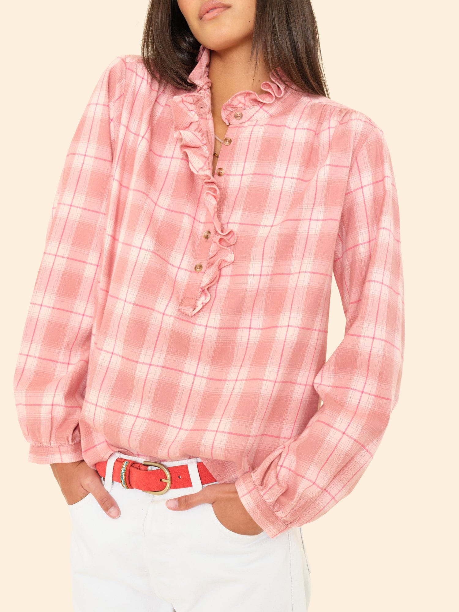 Clay Rose Caspian Top