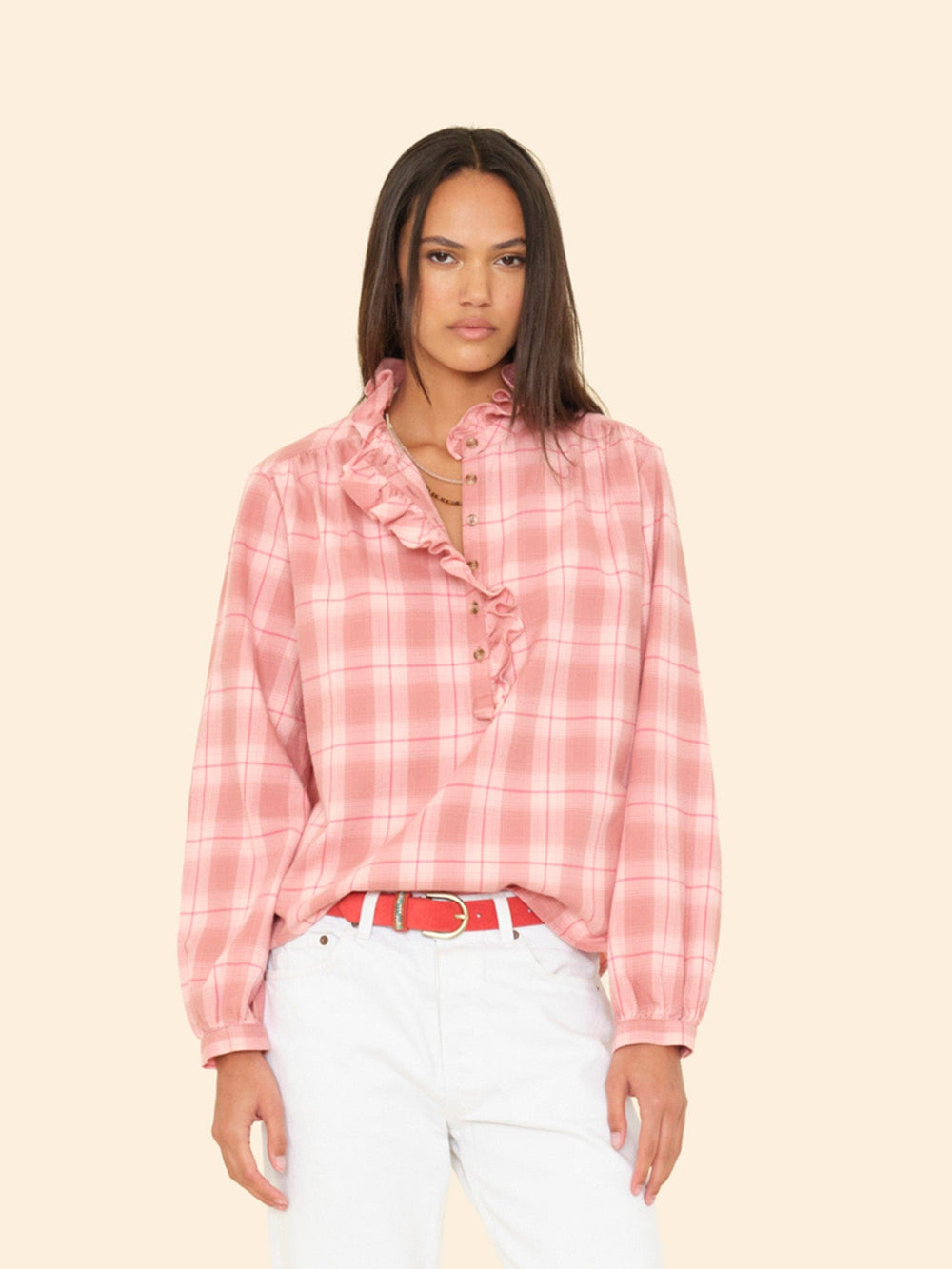 X2509 Top Clay Rose Caspian Top Clay Rose Caspian Top