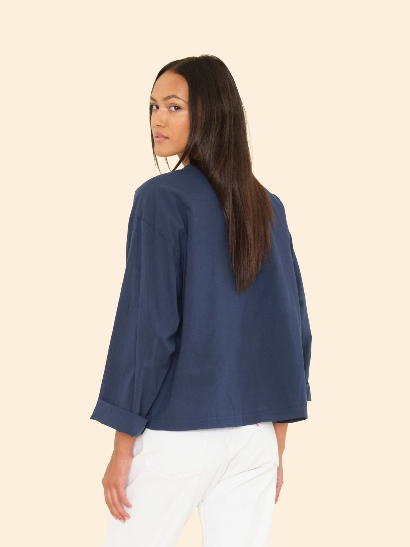X2509 Top Navy Jordana Top Navy Jordana Top