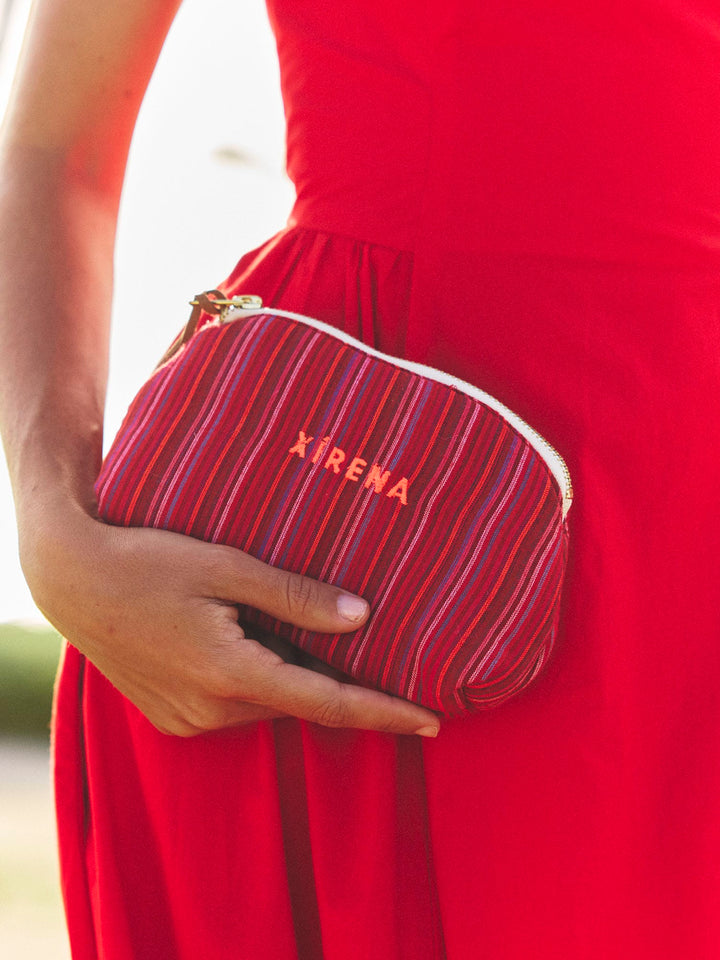 X2510 Bag One Size / Cornelian Stripe Cornelian Stripe Mini Ellie Pouch X0YDP051-OS-CRST Cornelian Stripe Mini Ellie Pouch