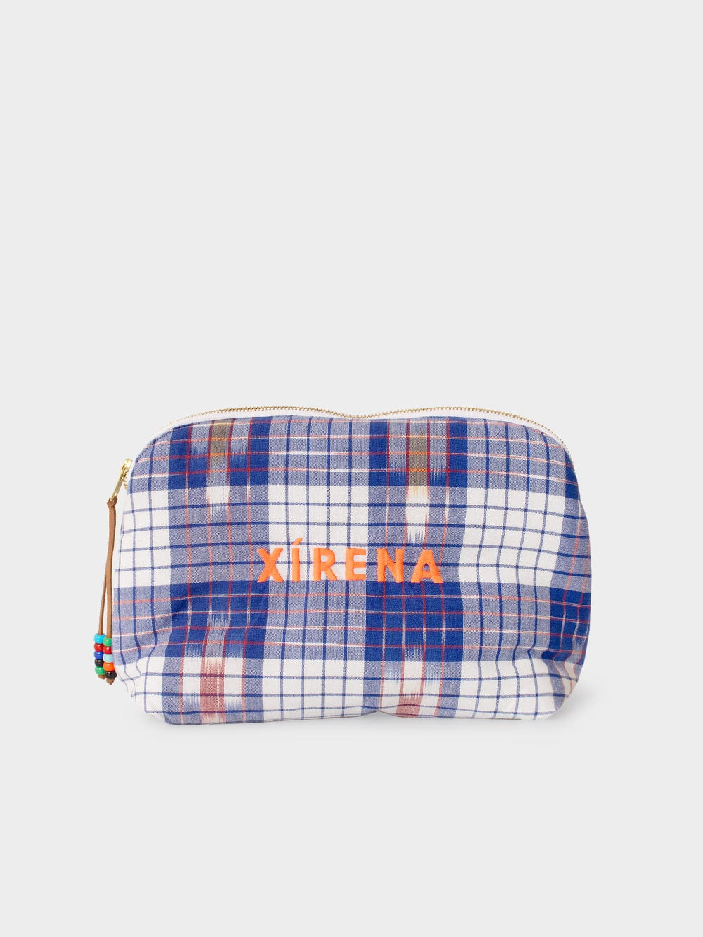 X2510 Bag One Size / Lapis Check Lapis Check Ellie Pouch X0YDP046-OS-LPCK Lapis Check Ellie Pouch