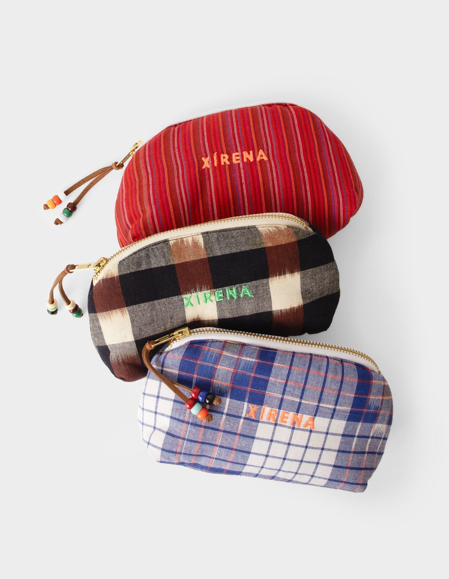 X2510 Bag One Size / Lapis Check Lapis Check Mini Ellie Pouch X0YDP050-OS-LPCK Lapis Check Mini Ellie Pouch