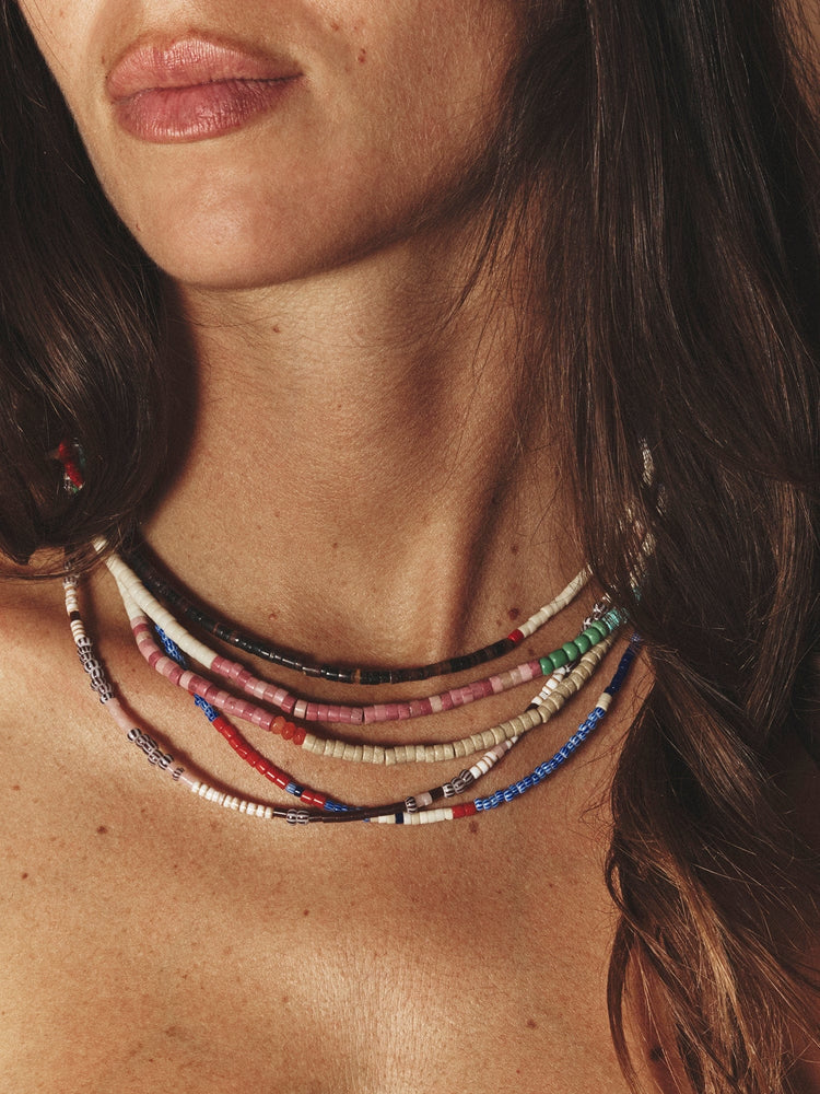 X2510 Necklace One Size / Tiger Red Tiger Red Devan Necklace X0VSN045-OS-TGRD Tiger Red Devan Necklace