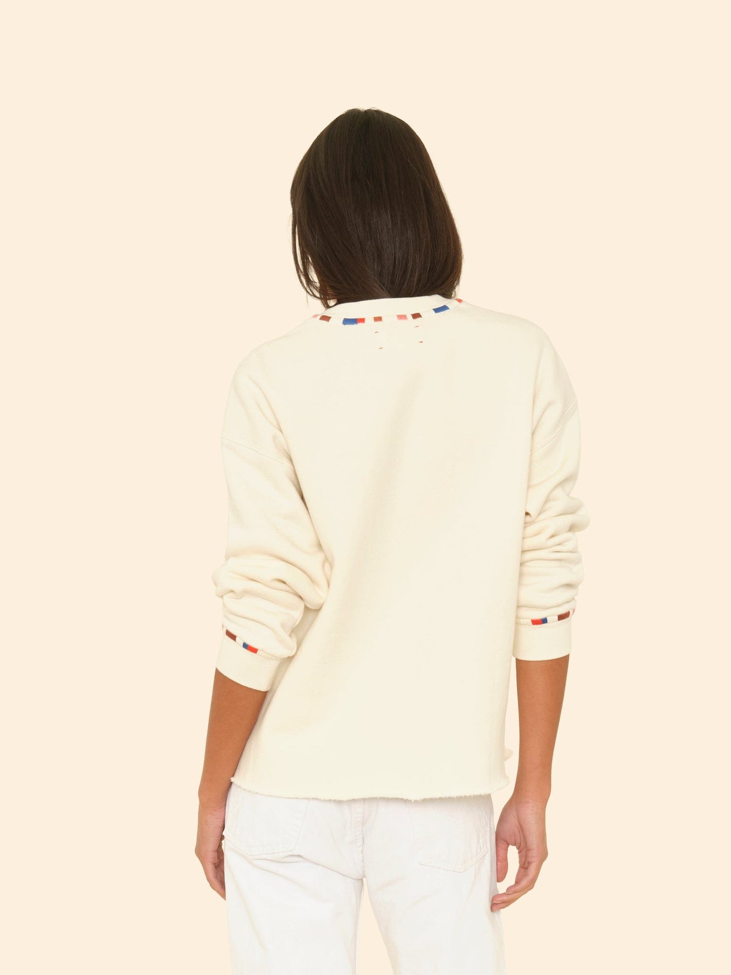 X2510 Sweatshirt Cloud Embroidered Honor Sweatshirt Cloud Embroidered Honor Sweatshirt