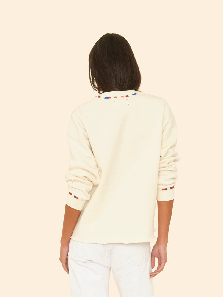 X2510 Sweatshirt Cloud Embroidered Honor Sweatshirt Cloud Embroidered Honor Sweatshirt