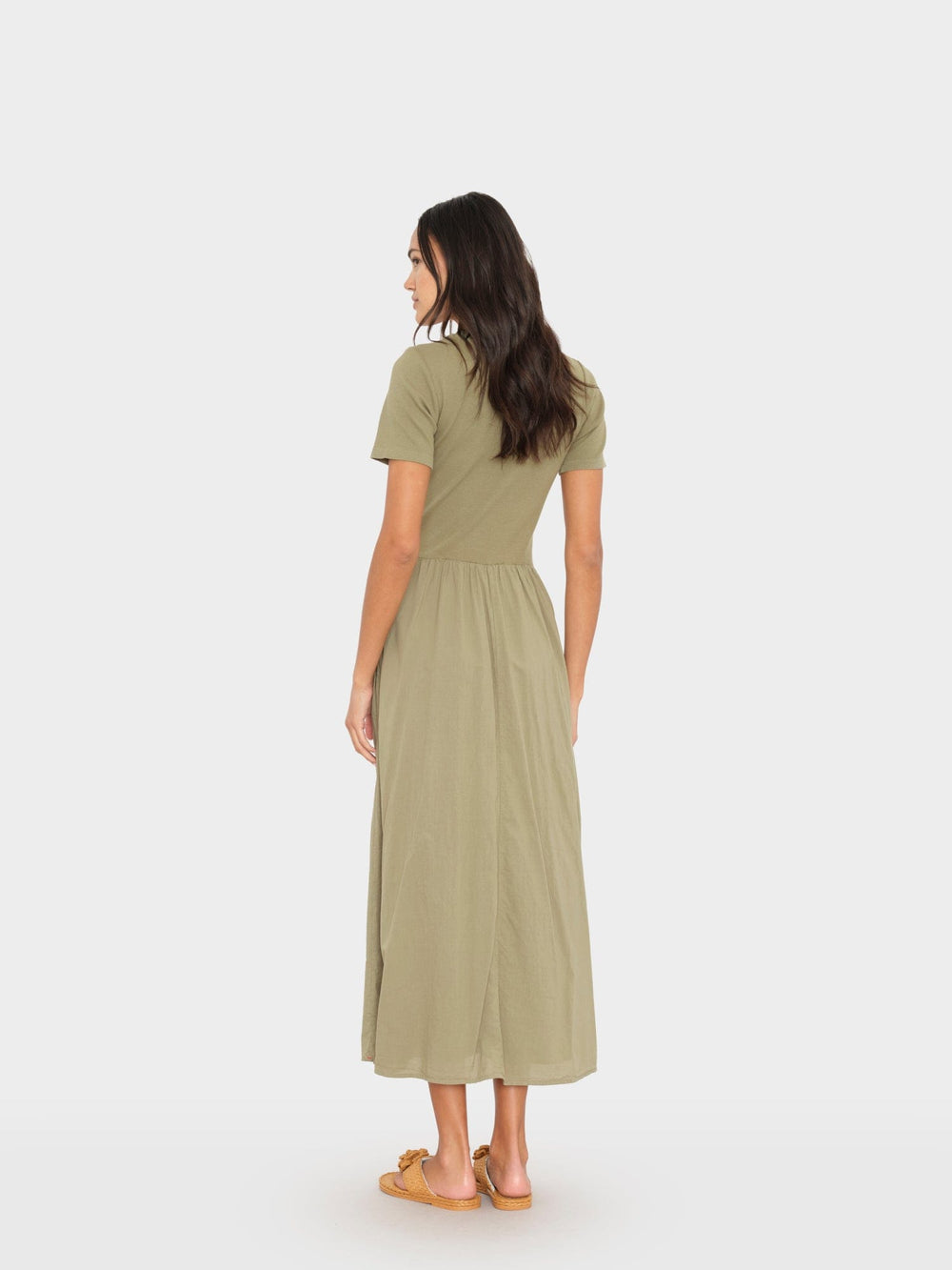 X2601 Dress Dark Seagrass Fayth Dress Dark Seagrass Fayth Dress