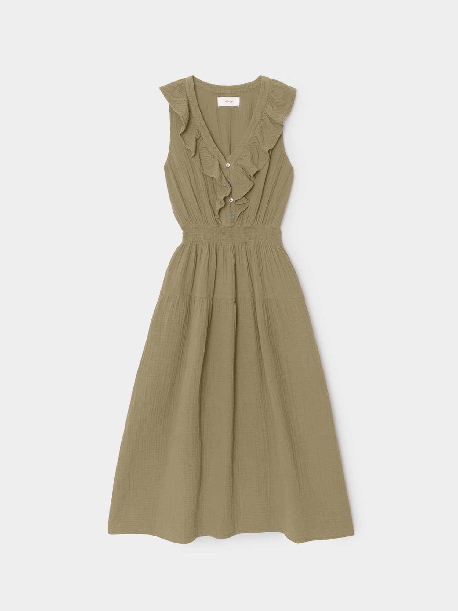 Olive Moss Desa Dress