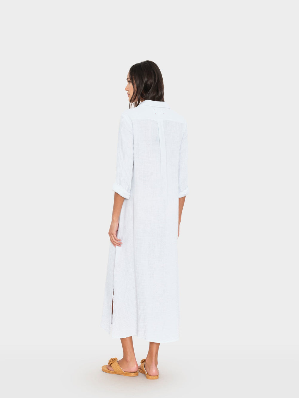 X2601 Dress Pale Sky Boden Gauze Dress Pale Sky Boden Gauze Dress