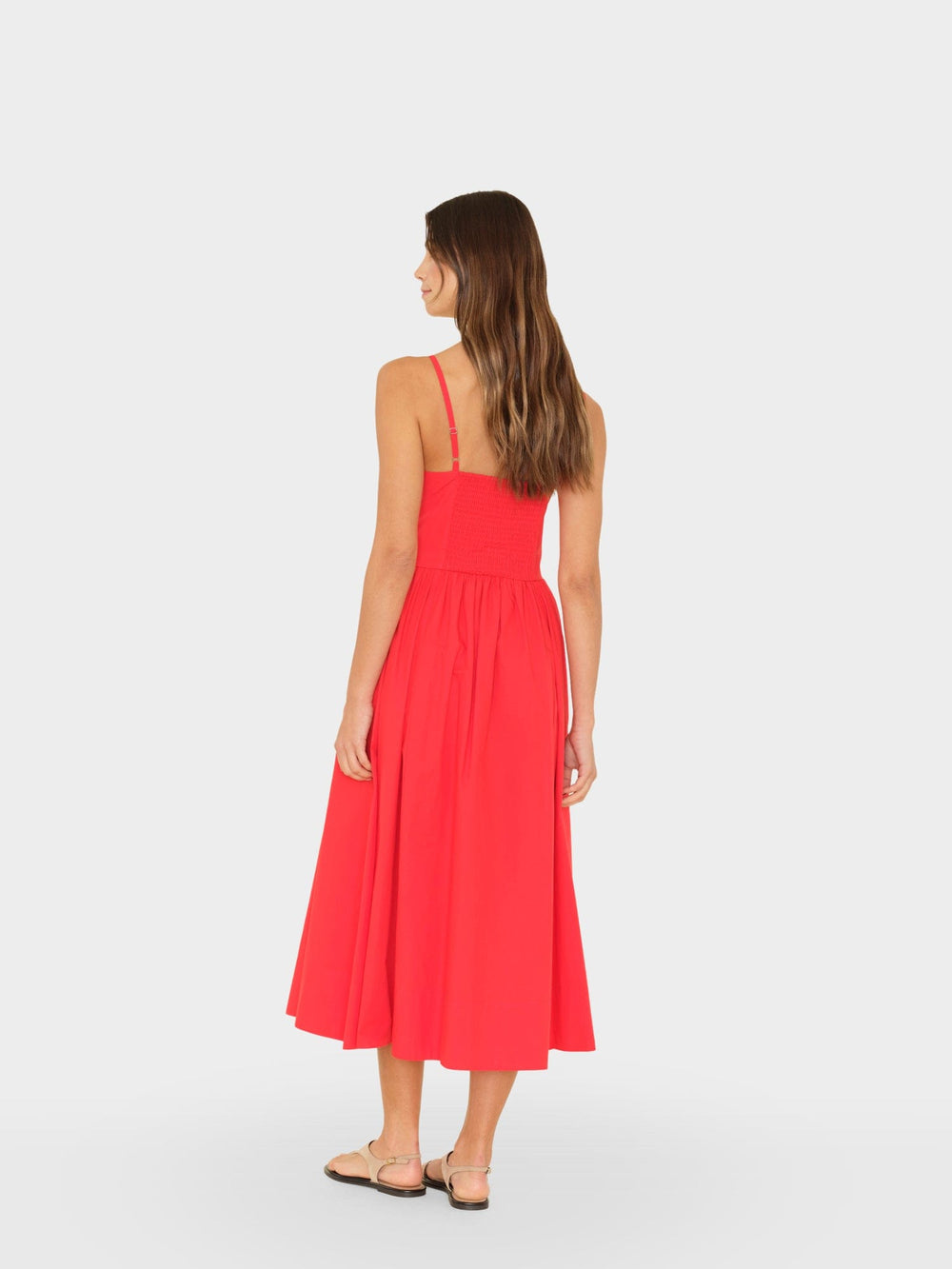 X2601 Dress Red Flash Bardot Dress Red Flash Bardot Dress
