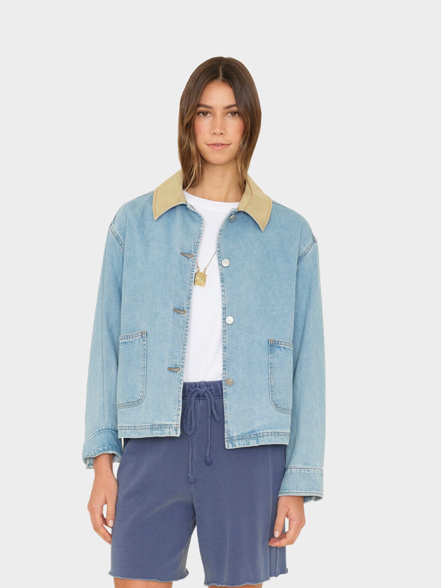 Blue Cloud Cove Denim Jacket