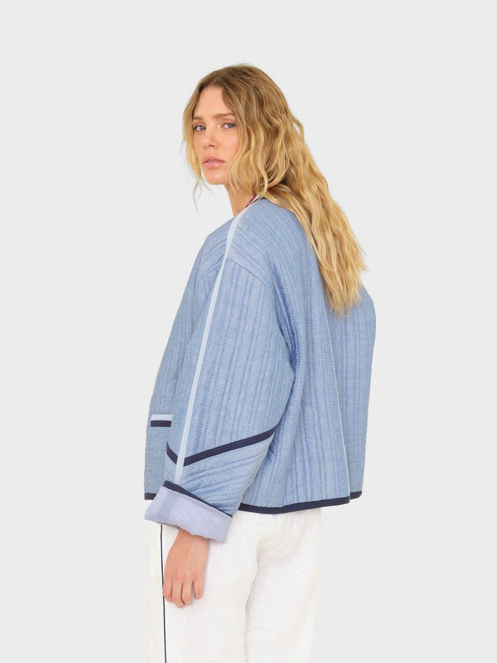 X2601 Jacket Chambray Patmos Jacket Chambray Patmos Jacket