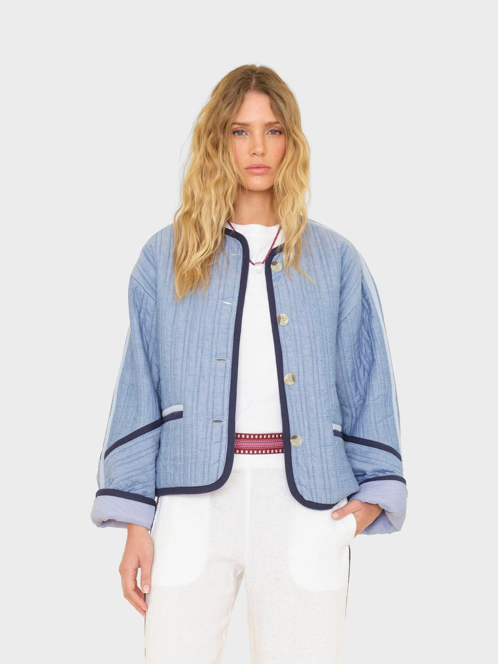 X2601 Jacket Chambray Patmos Jacket Chambray Patmos Jacket