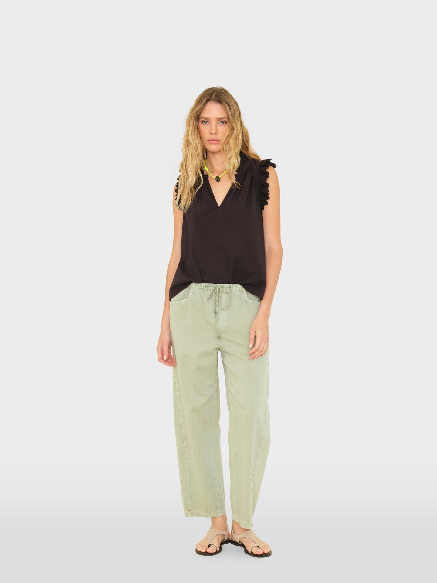 X2601 Pant Light Army Baxter Twill Pant Light Army Baxter Twill Pant