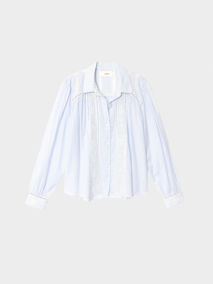 X2601 Shirt Blue White Stripe Viviana Shirt Blue White Stripe Viviana Shirt