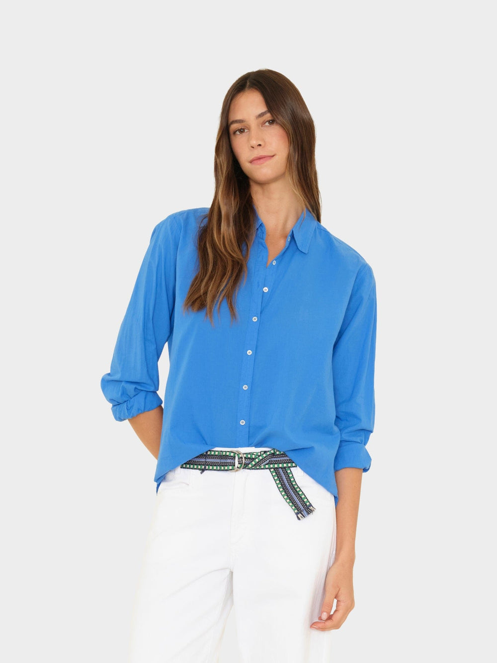 X2601 Shirt Capri Blue Beau Shirt Capri Blue Beau Shirt
