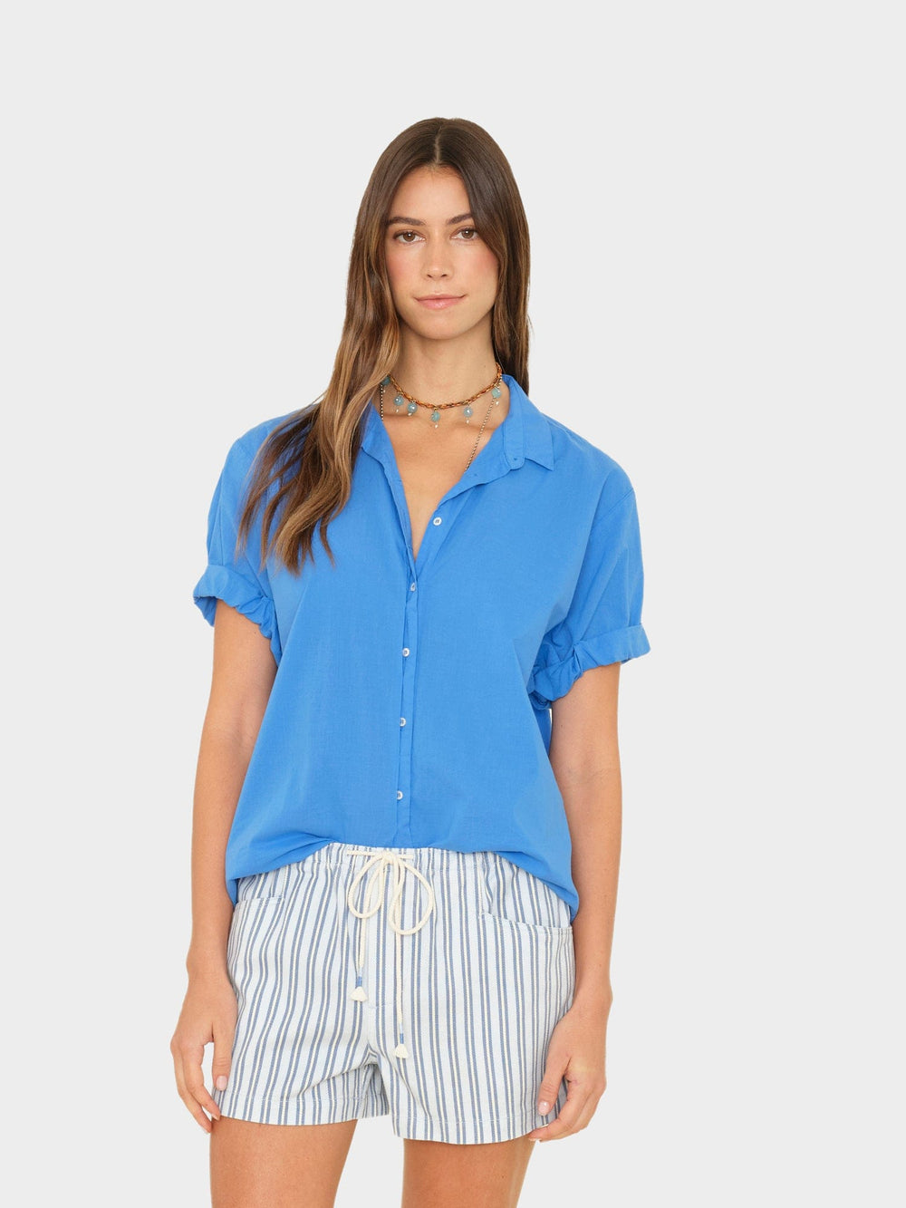 X2601 Shirt Capri Blue Channing Shirt Capri Blue Channing Shirt