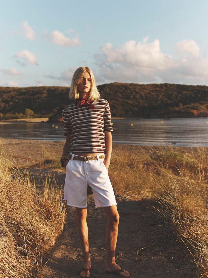 X2601 Short White Knox Denim Short White Knox Denim Short