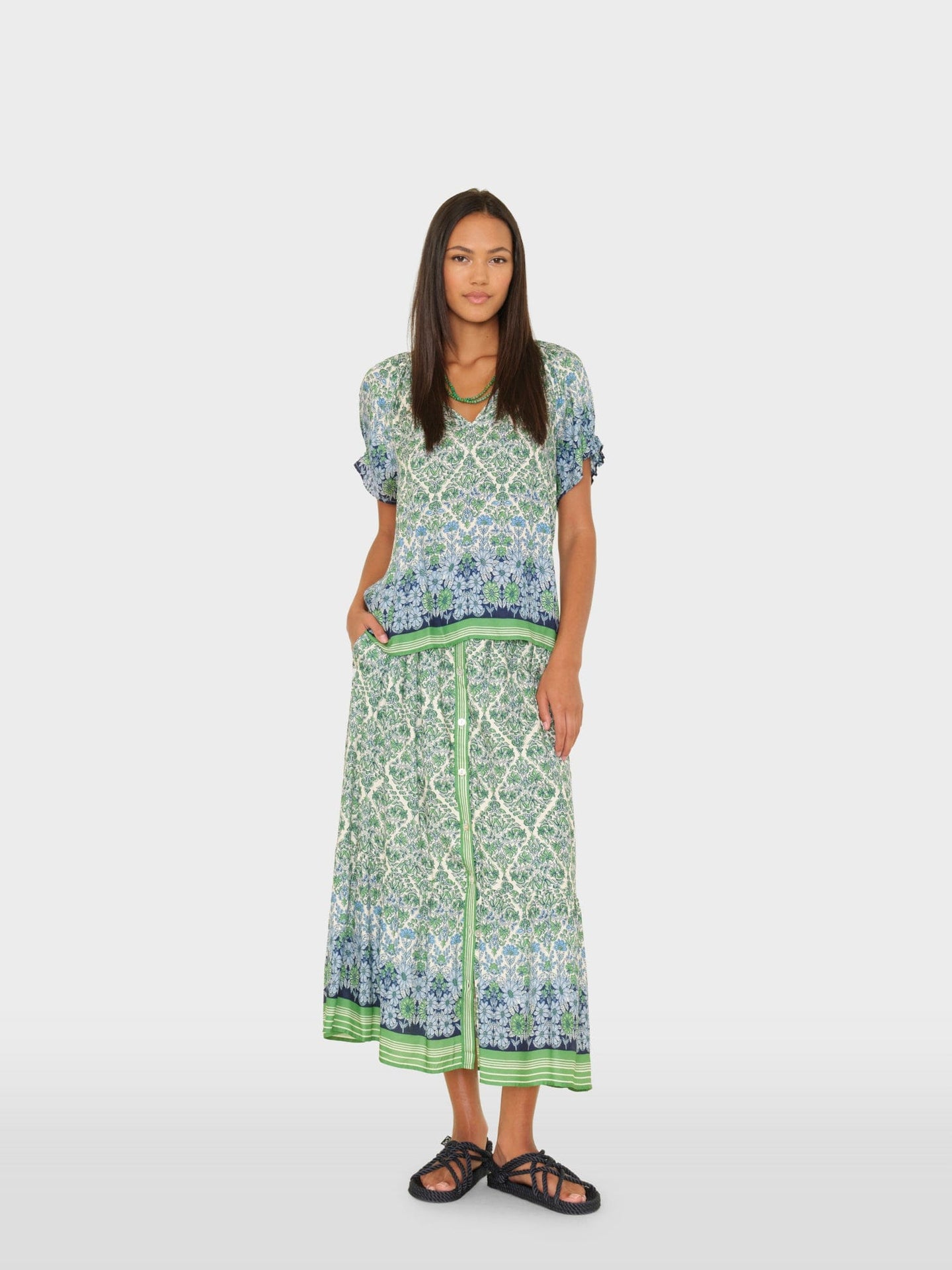 X2601 Skirt Blue Mint Taryn Skirt Blue Mint Taryn Skirt