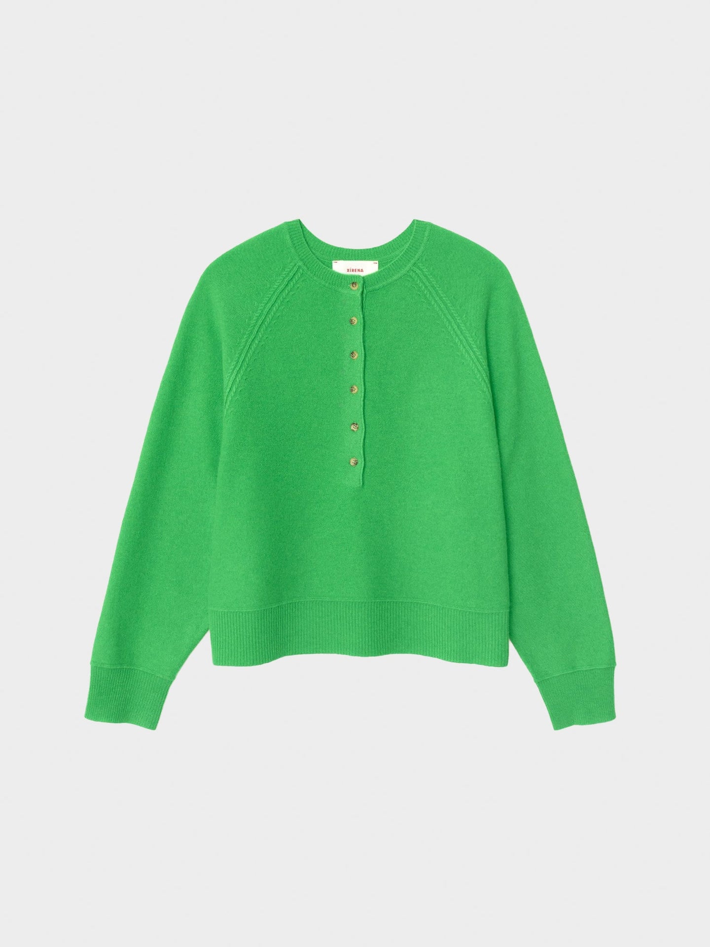 X2601 Sweater Agave Green Griffin Sweater Agave Green Griffin Sweater