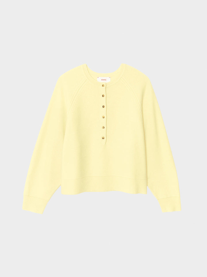 X2601 Sweater Butter Yellow Griffin Sweater Butter Yellow Griffin Sweater