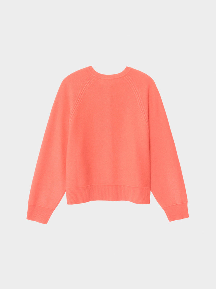 X2601 Sweater Coral Pink Griffin Sweater Coral Pink Griffin Sweater