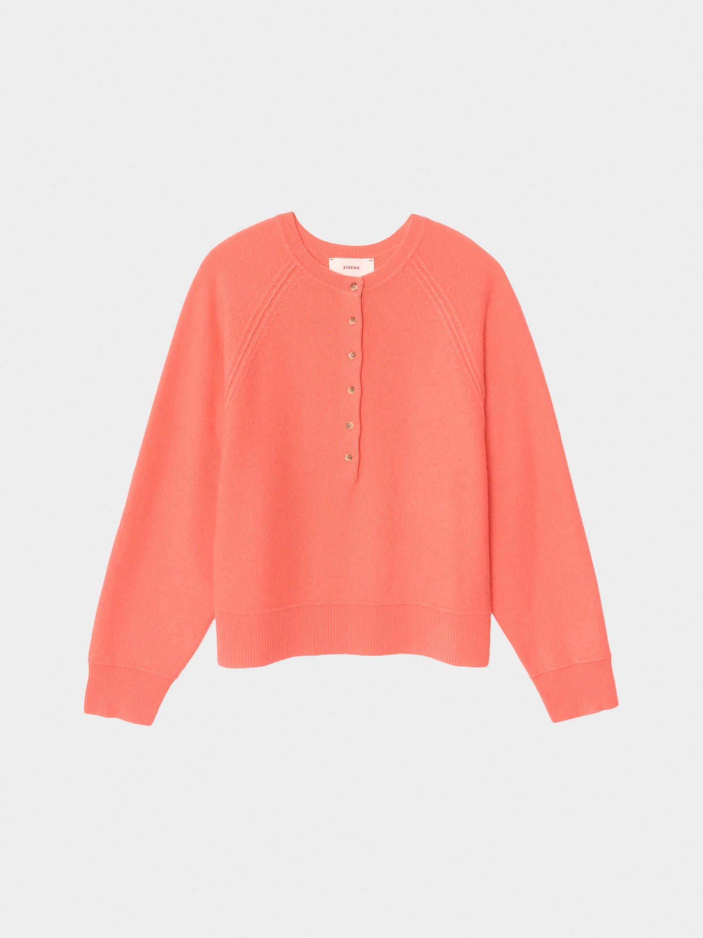 X2601 Sweater Coral Pink Griffin Sweater Coral Pink Griffin Sweater
