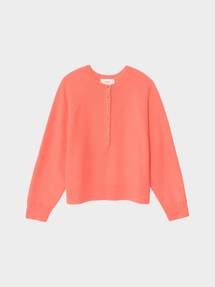 X2601 Sweater Coral Pink Griffin Sweater Coral Pink Griffin Sweater