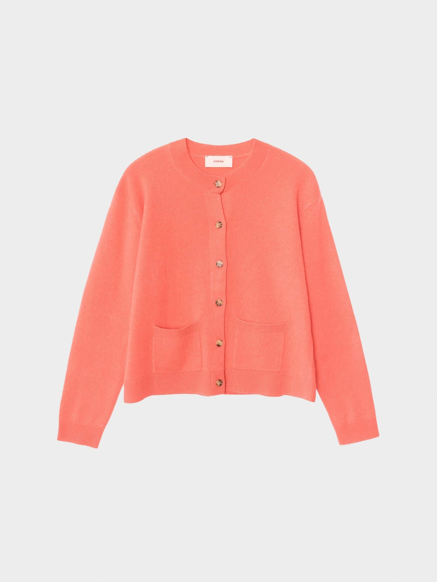 X2601 Sweater Coral Pink Lillian Cardigan Coral Pink Lillian Cardigan
