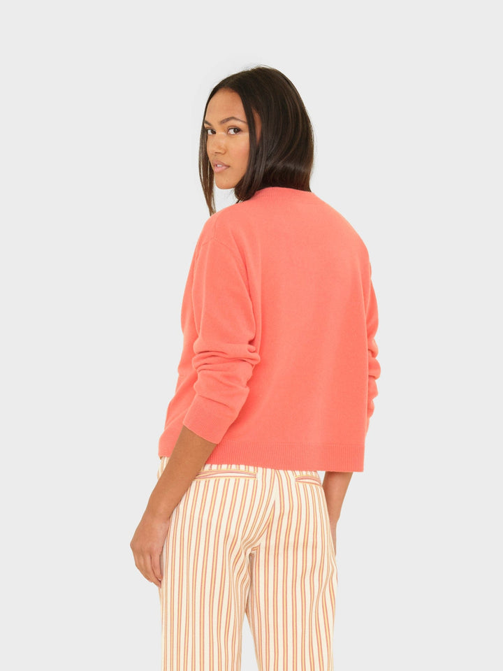 X2601 Sweater Coral Pink Lillian Cardigan Coral Pink Lillian Cardigan