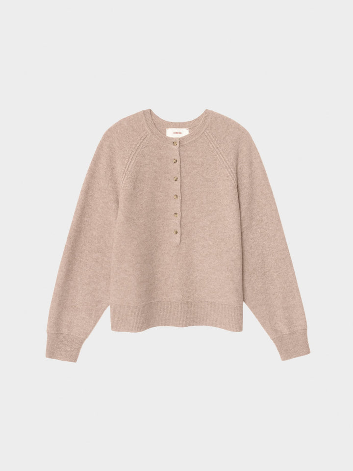 X2601 Sweater Heather Brown Griffin Sweater Heather Brown Griffin Sweater