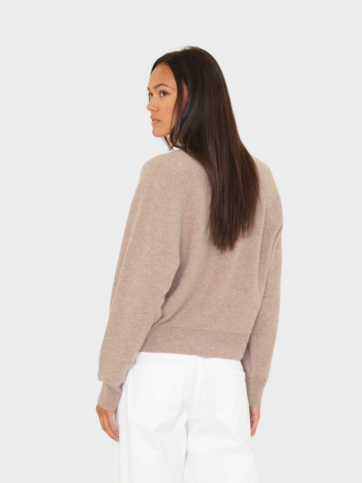 X2601 Sweater Heather Brown Griffin Sweater Heather Brown Griffin Sweater