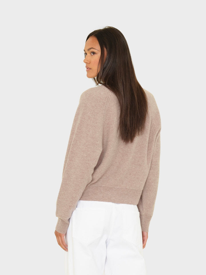 X2601 Sweater Heather Brown Griffin Sweater Heather Brown Griffin Sweater