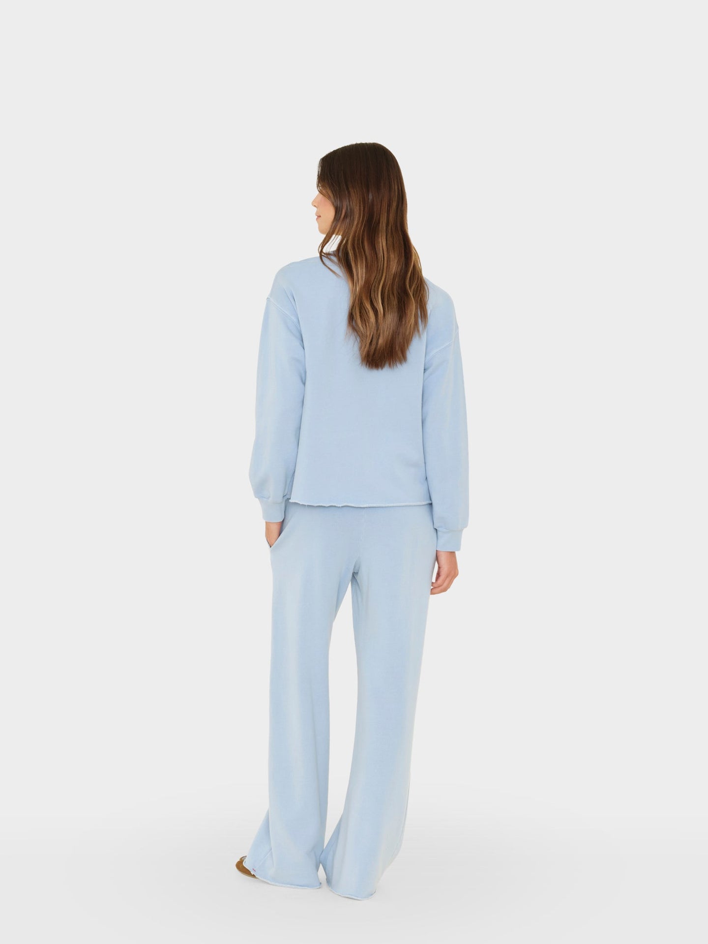 X2601 Sweatpant Seasalt Blue Emmette Terry Sweatpant Seasalt Blue Emmette Terry Sweatpant