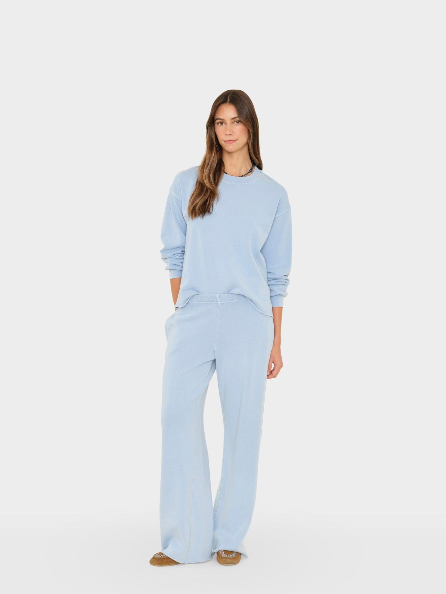 X2601 Sweatpant Seasalt Blue Emmette Terry Sweatpant Seasalt Blue Emmette Terry Sweatpant