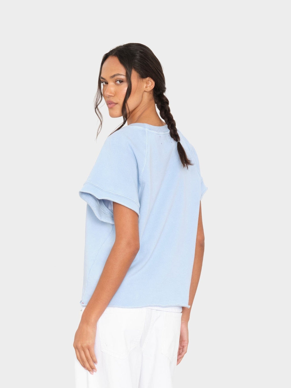 X2601 Sweatshirt Seasalt Blue Callie Terry Sweatshirt Seasalt Blue Callie Terry Sweatshirt