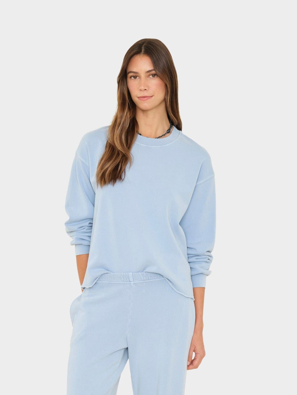 X2601 Sweatshirt Seasalt Blue Honor Terry Sweatshirt Seasalt Blue Honor Terry Sweatshirt