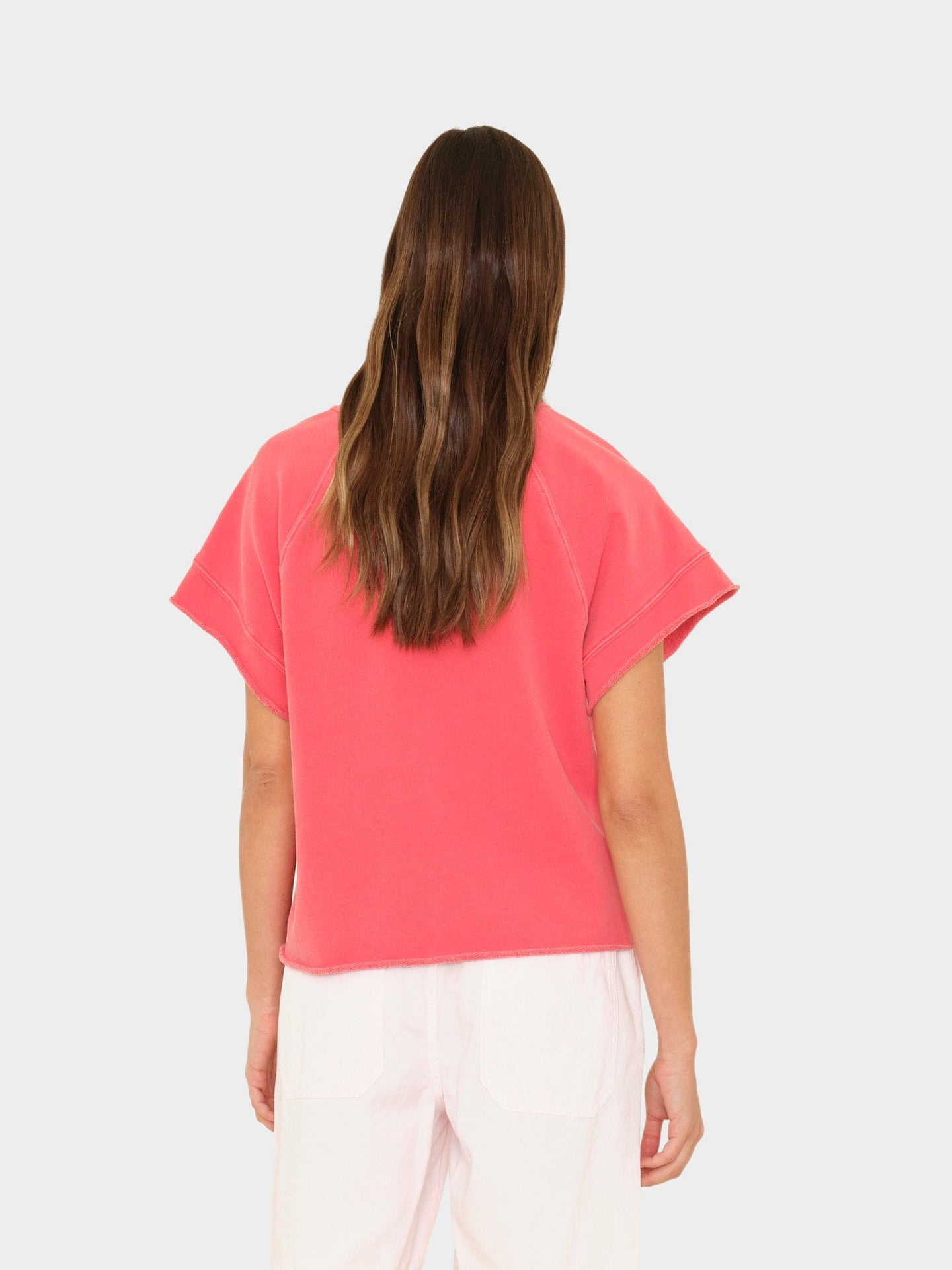 X2601 Sweatshirt Vintage Red Callie Terry Sweatshirt Vintage Red Callie Terry Sweatshirt