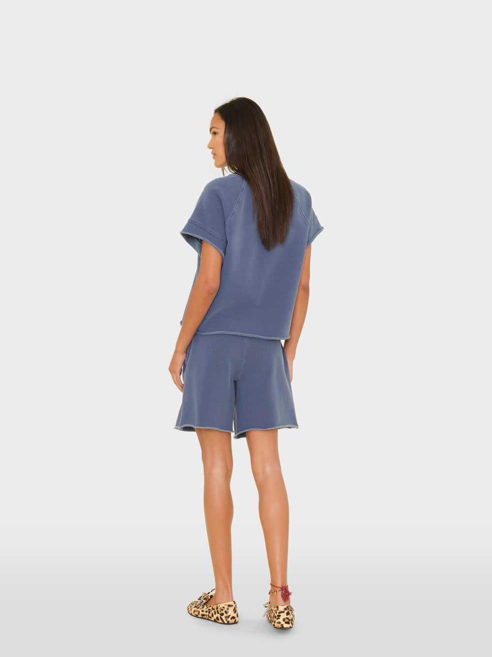 X2601 Sweatshort Vintage Navy Rocco Terry Sweatshort Vintage Navy Rocco Terry Sweatshort