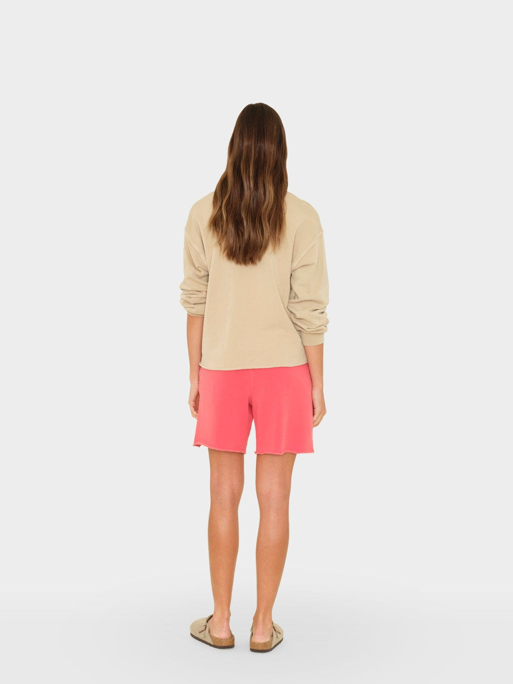 X2601 Sweatshort Vintage Red Rocco Terry Sweatshort Vintage Red Rocco Terry Sweatshort