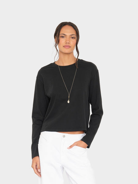 Black Terrance Tee