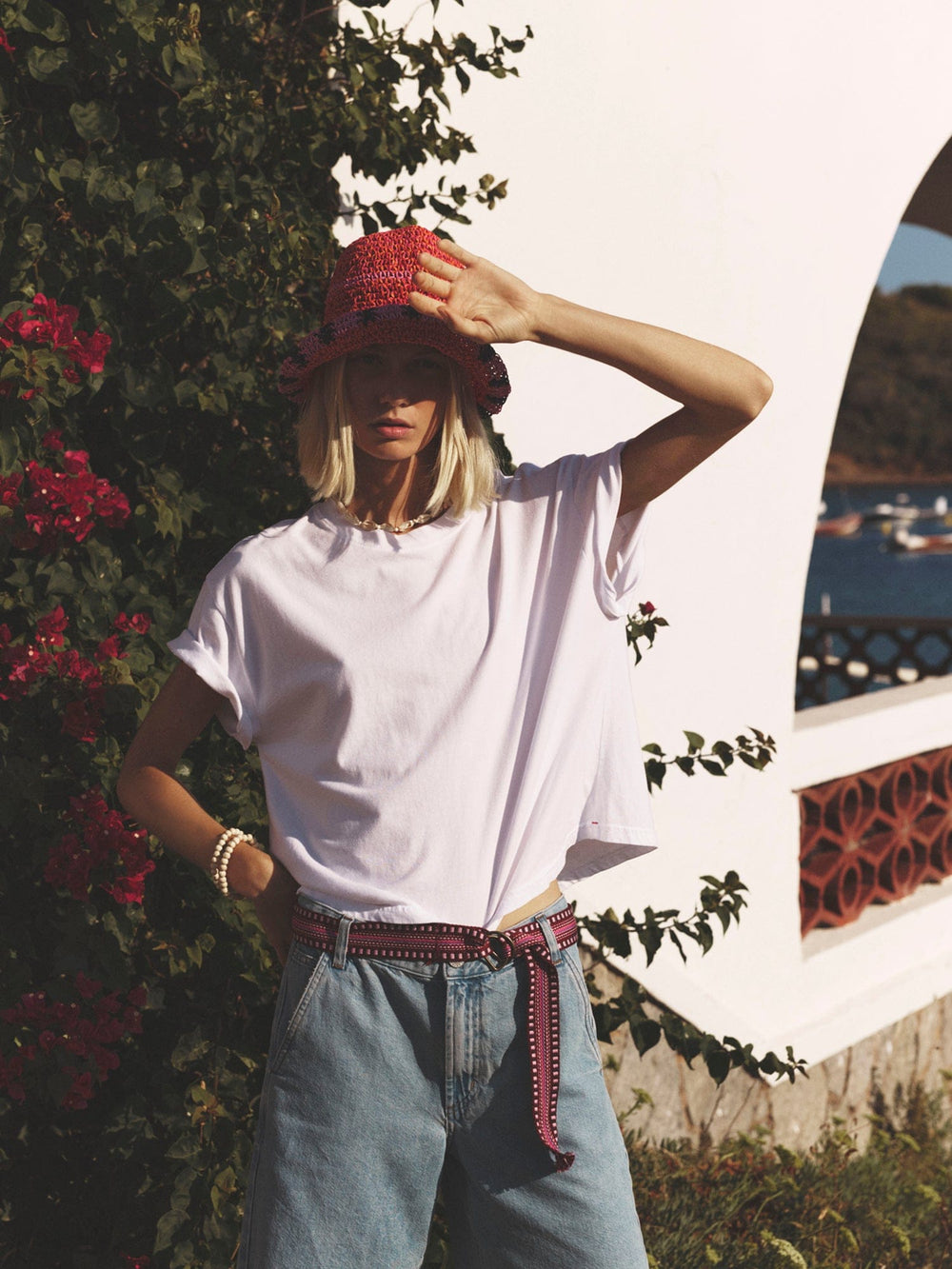 X2601 Tee White Carter Tee White Carter Tee