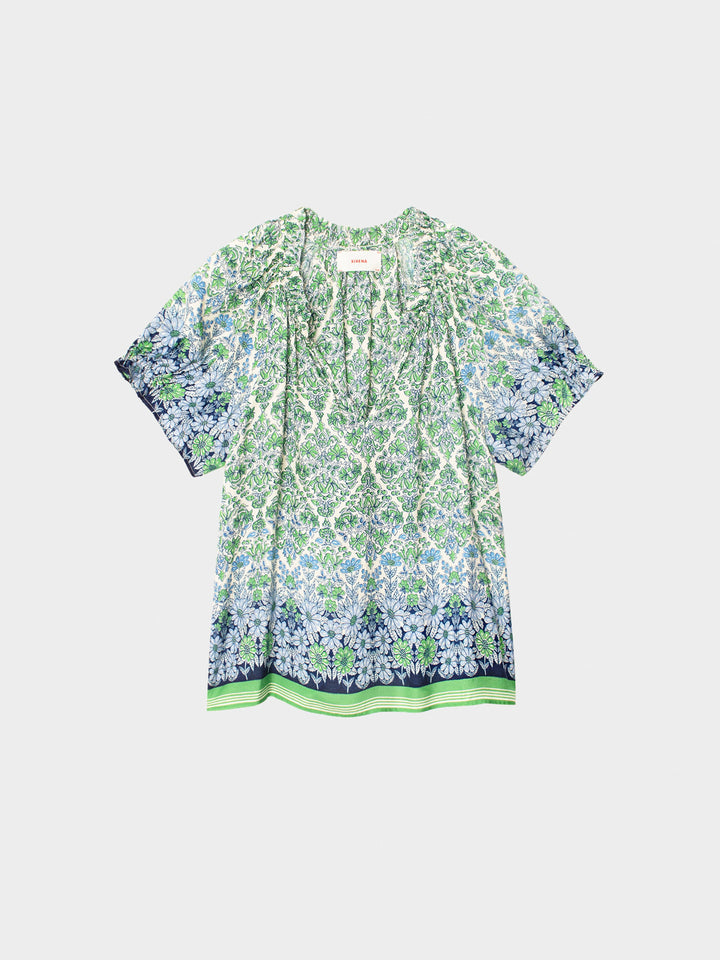 X2601 Top Blue Mint Aivy Top Blue Mint Aivy Top