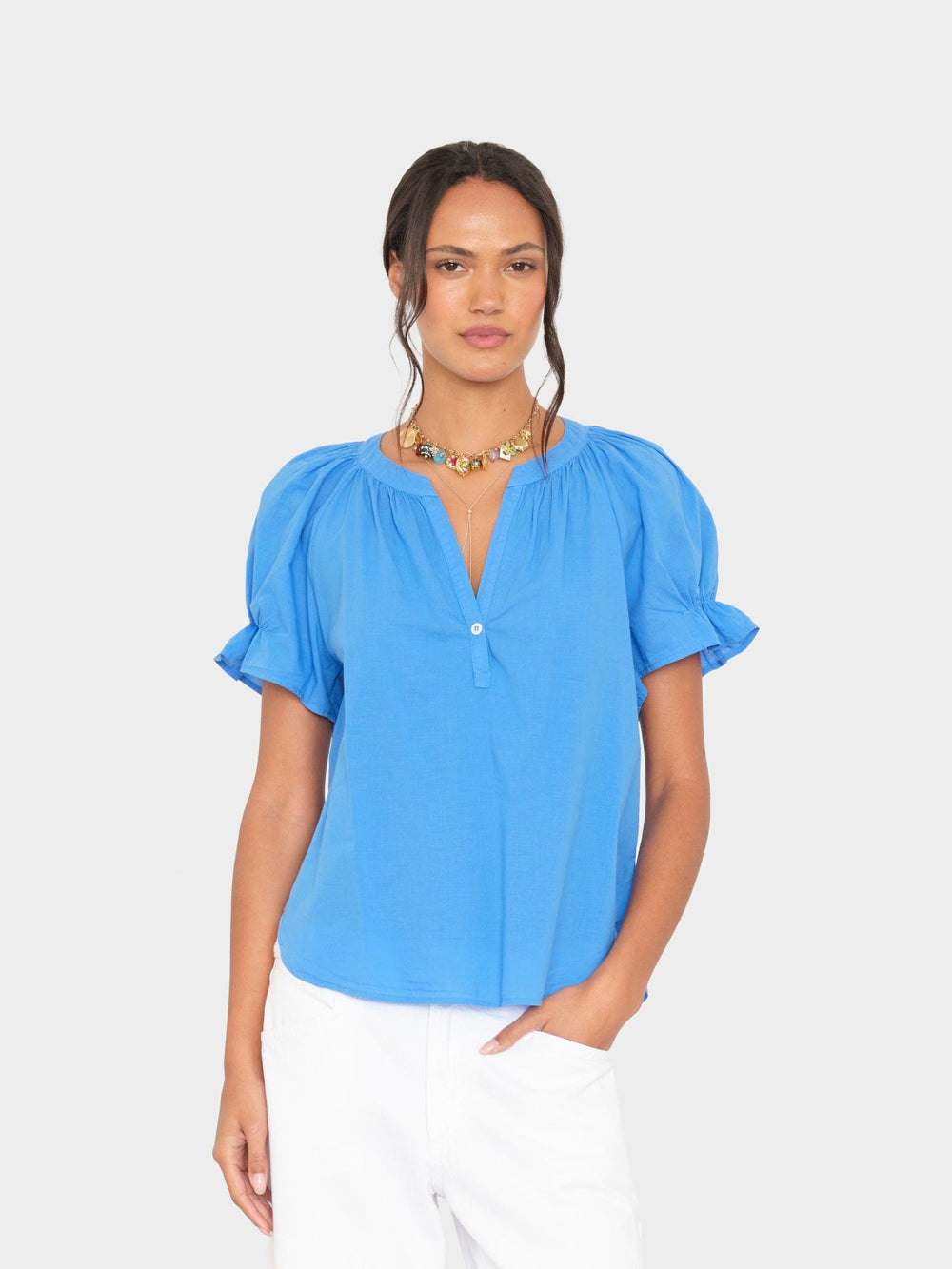 X2601 Top Capri Blue Astryde Top Capri Blue Astryde Top