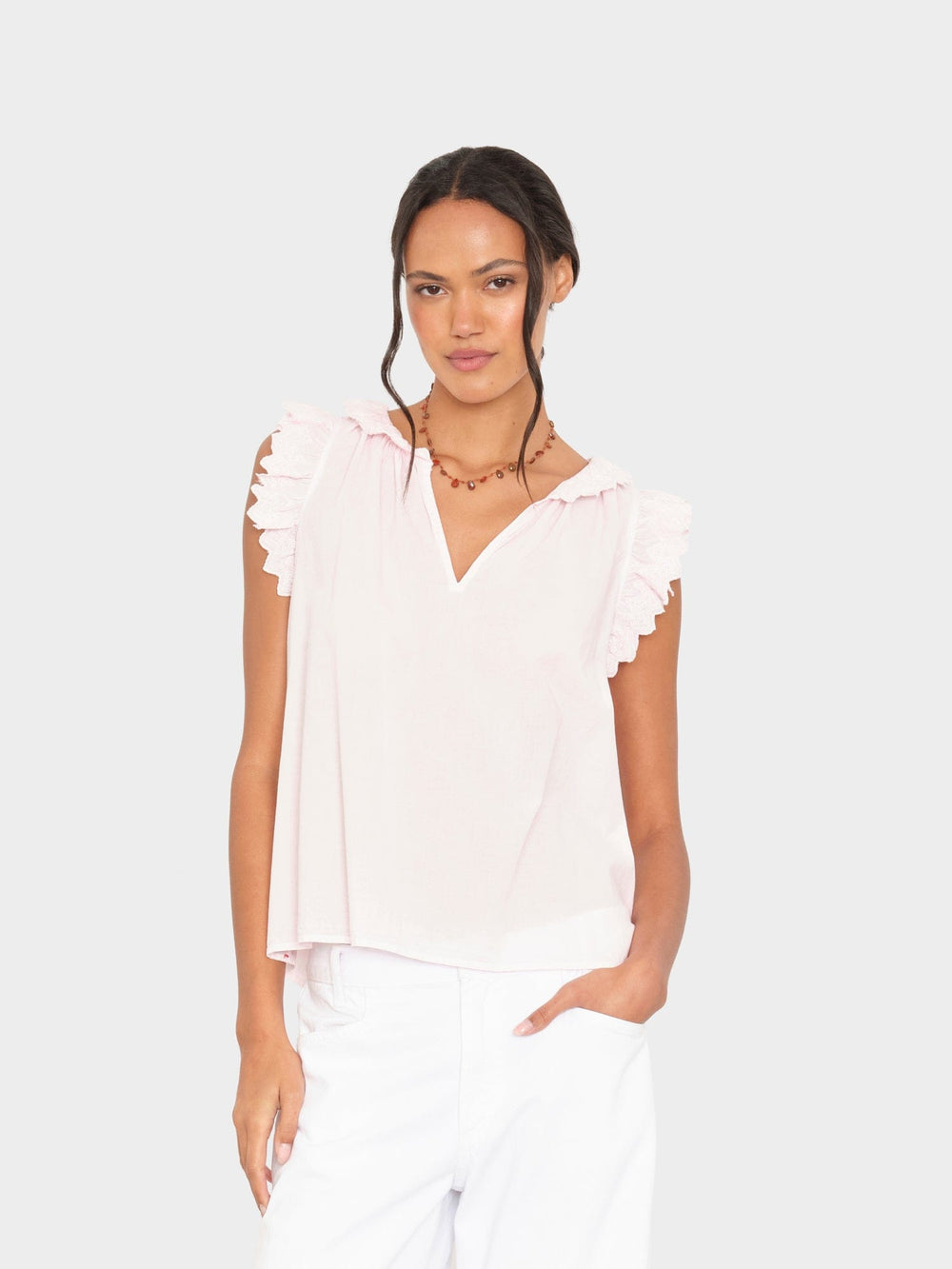 X2601 Top Pale Rose Bexie Top Pale Rose Bexie Top