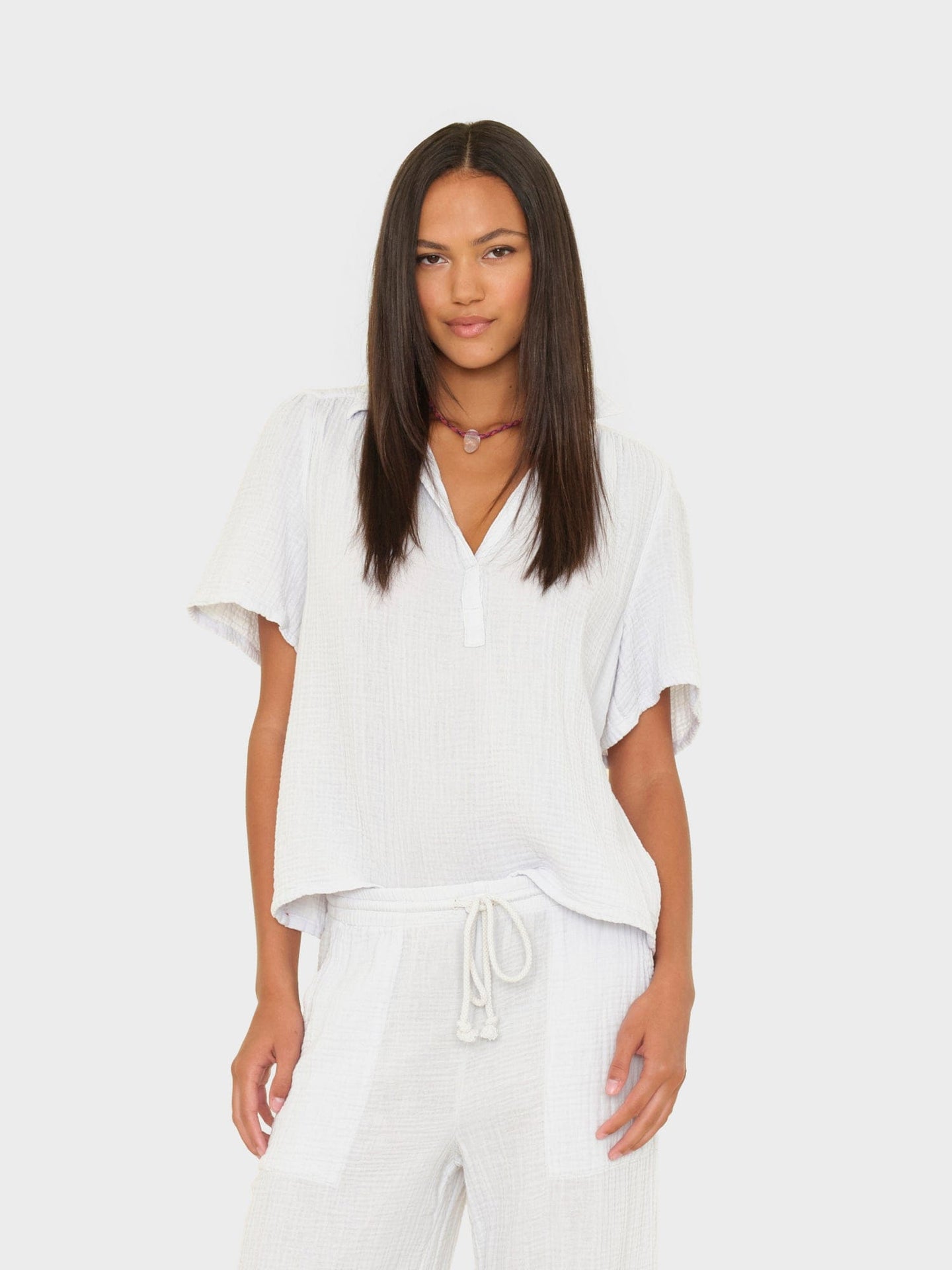 X2601 Top Pale Sky Rylee Top Pale Sky Rylee Top