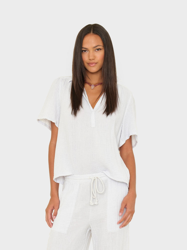 X2601 Top Pale Sky Rylee Top Pale Sky Rylee Top
