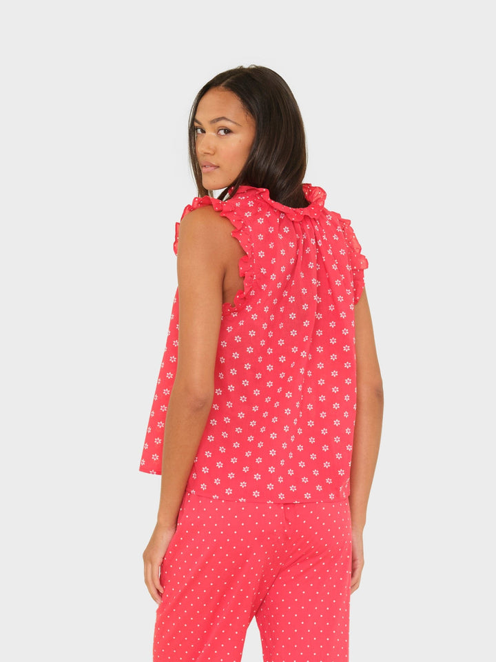 X2601 Top Red Daisy Bex Top Red Daisy Bex Top